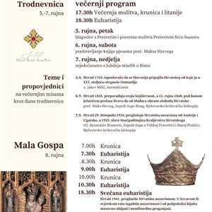 Proslava Male Gospe u Remetama